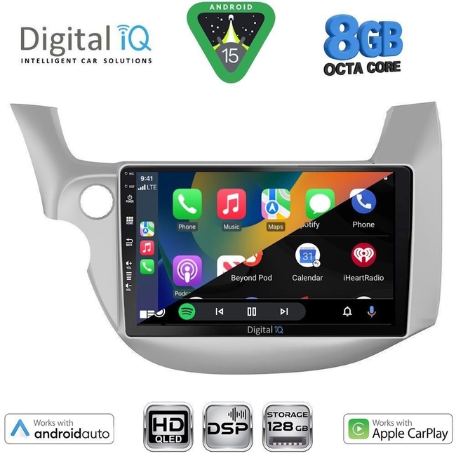 DIGITAL IQ BXF 7211_CPAA (10inc) MULTIMEDIA TABLET for HONDA JAZZ mod. 2008-2012