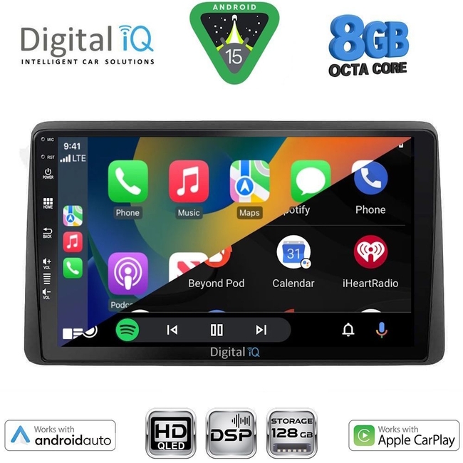 DIGITAL IQ BXF 7450_CPAA (10inc) MULTIMEDIA TABLET for NISSAN NAVARA D22 mod. 1998-2004