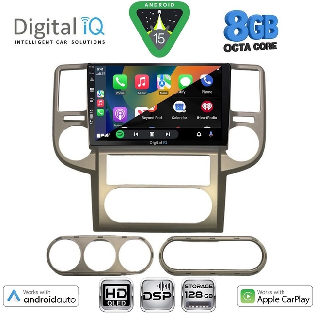 DIGITAL IQ BXF 7475_CPAA (10inc) MULTIMEDIA TABLET for NISSAN XTRAIL mod. 2004-2007