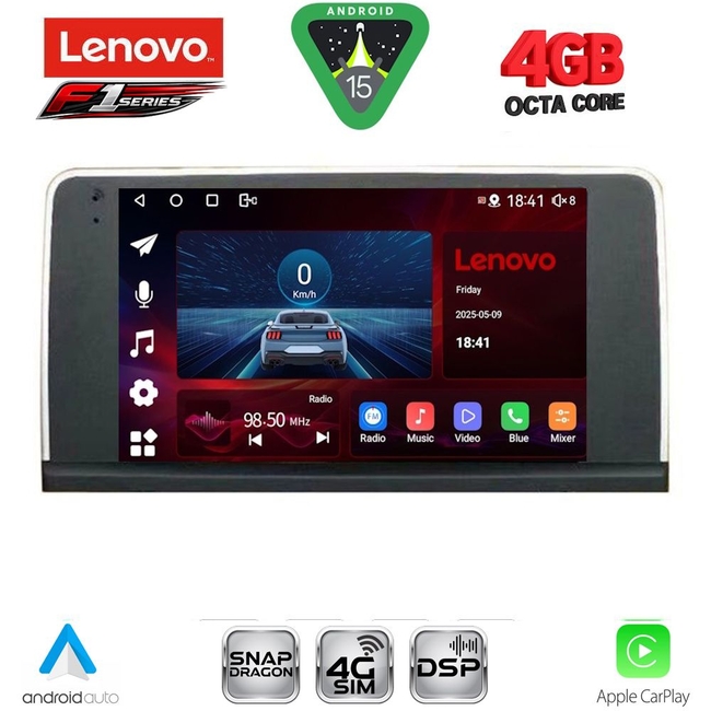 LENOVO SSQ 9060_CPA (9inc) (CCC) MULTIMEDIA TABLET for BMW X5 (E70) – X6 (E71) mod. 2006-2009