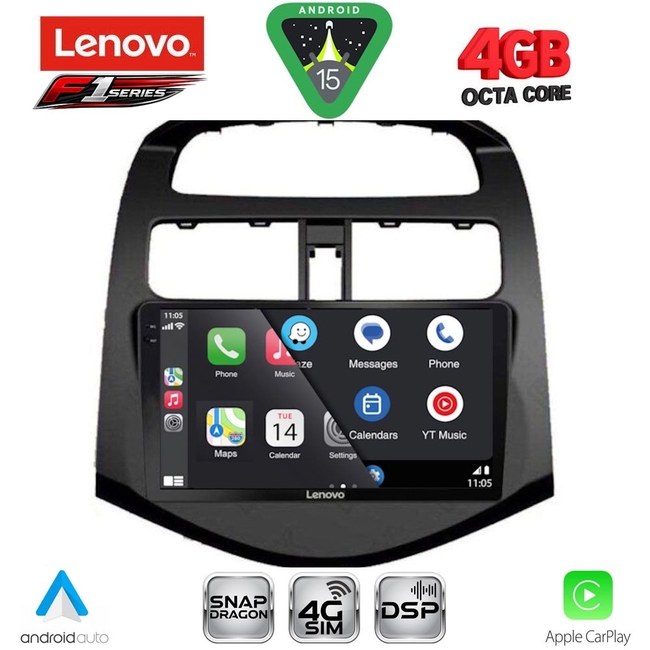 LENOVO SSQ 9078_CPA (9inc) MULTIMEDIA TABLET for CHEVROLET SPARK mod. 2009-2015