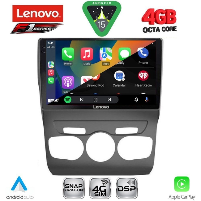 LENOVO SSQ 9085_CPA (10inc) MULTIMEDIA TABLET for CITROEN C4 -DS4 mod. 2011-2018