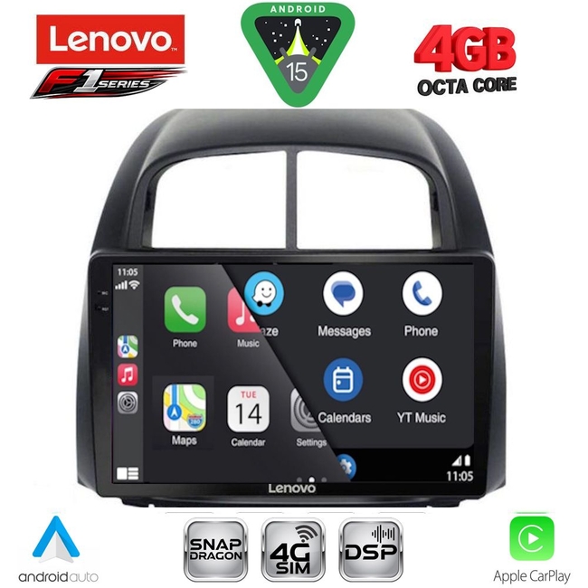 LENOVO SSQ 9124_CPA (10inc) MULTIMEDIA TABLET for DAIHATSU SIRION mod. 2006-2012