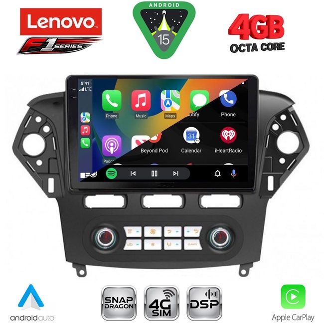 LENOVO SSQ 9163_CPA CLIMA (10inc) MULTIMEDIA TABLET for FORD MONDEO mod. 2011-2013