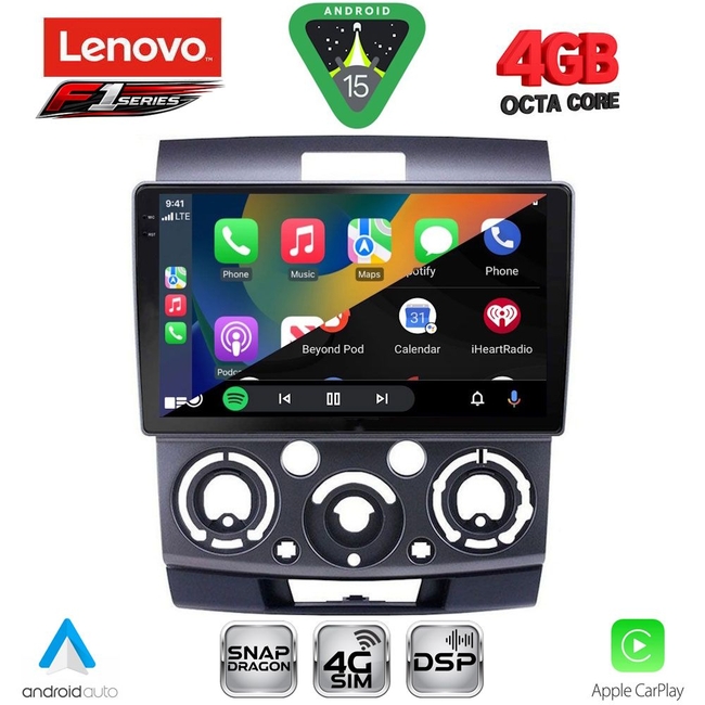 LENOVO SSQ 9170_CPA (9inc) MULTIMEDIA TABLET for FORD RANGER | MAZDA BT50 mod. 2006-2011
