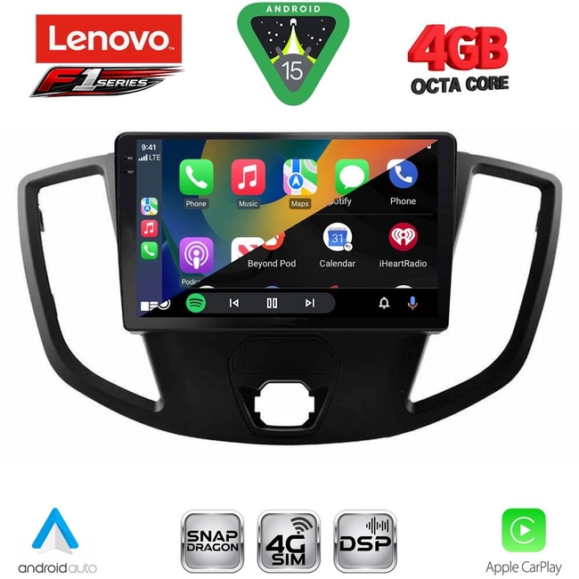 LENOVO SSQ 9179_CPA  (9inc) MULTIMEDIA TABLET for FORD TRANSIT mod. 2014-2020