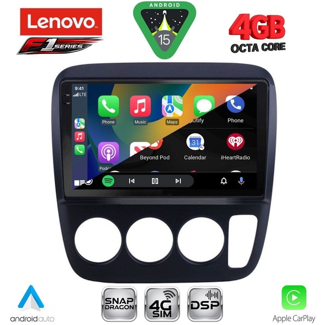 LENOVO SSQ 9196_CPA A/C (9inc) MULTIMEDIA TABLET for HONDA CRV mod. 1996-2006