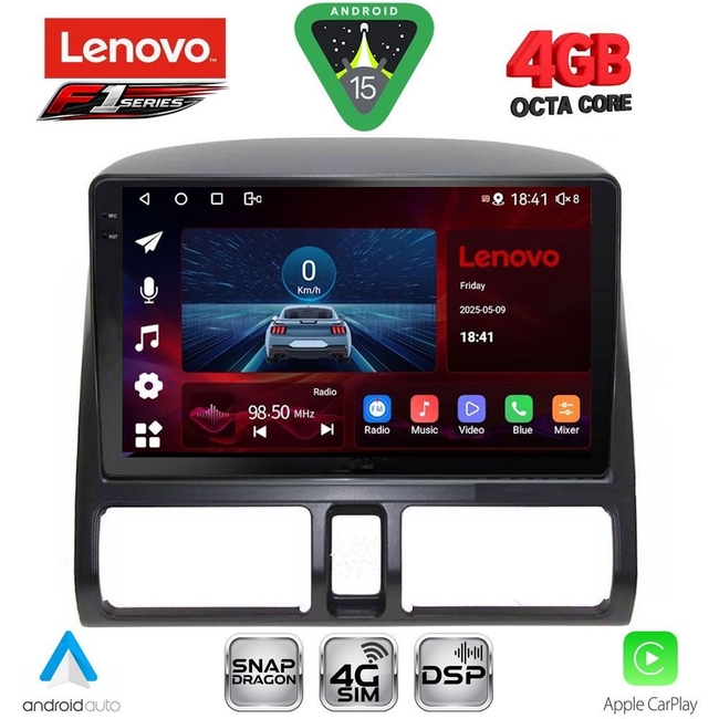 LENOVO SSQ 9196_CPA CLIMA (9inc) MULTIMEDIA TABLET for HONDA CRV mod. 1996-2006