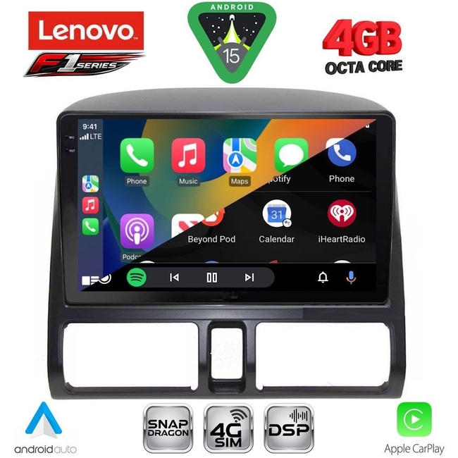 LENOVO SSQ 9196_CPA CLIMA (9inc) MULTIMEDIA TABLET for HONDA CRV mod. 1996-2006