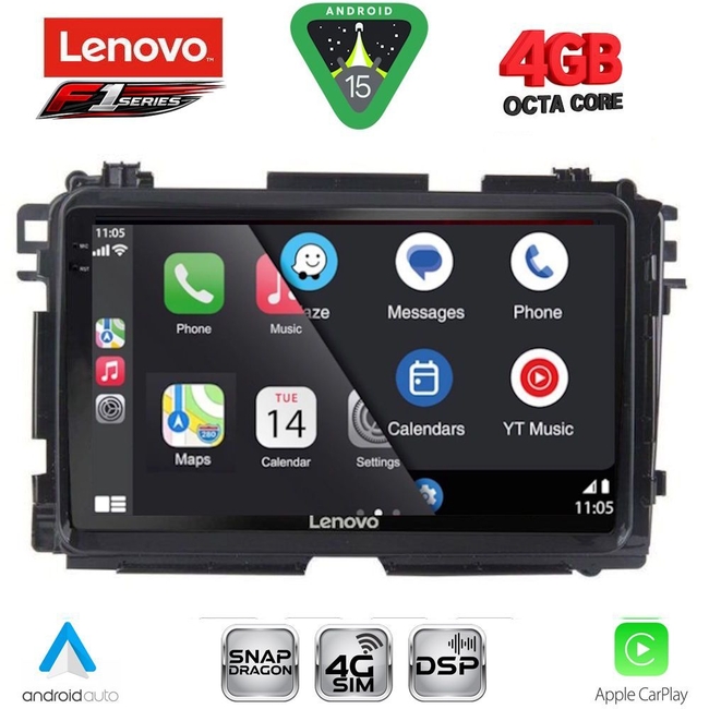 LENOVO SSQ 9201_CPA (9inc) MULTIMEDIA TABLET for HONDA HRV mod. 2015-2021