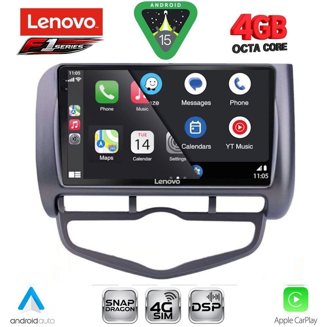 LENOVO SSQ 9210_CPA CLIMA (9inc) MULTIMEDIA TABLET for HONDA JAZZ mod. 2002-2008
