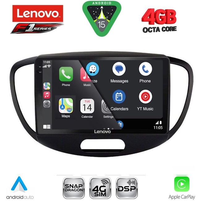 LENOVO SSQ 9223_CPA (9inc) MULTIMEDIA TABLET for HYUNDAI i10 mod. 2008-2013