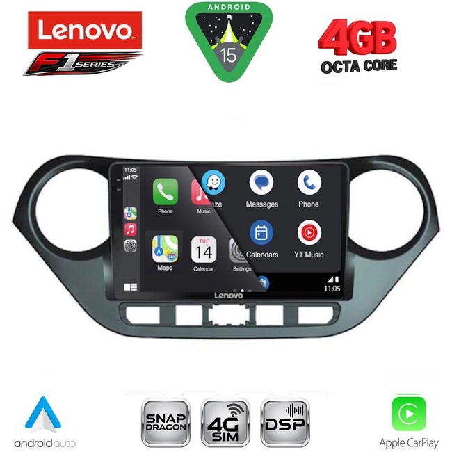 LENOVO SSQ 9224_CPA (9inc) MULTIMEDIA TABLET for HYUNDAI i10 mod. 2014-2020