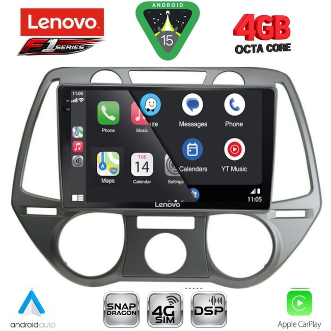 LENOVO SSQ 9228_CPA A/C (9inc) MULTIMEDIA TABLET for HYUNDAI i20 mod. 2008-2012