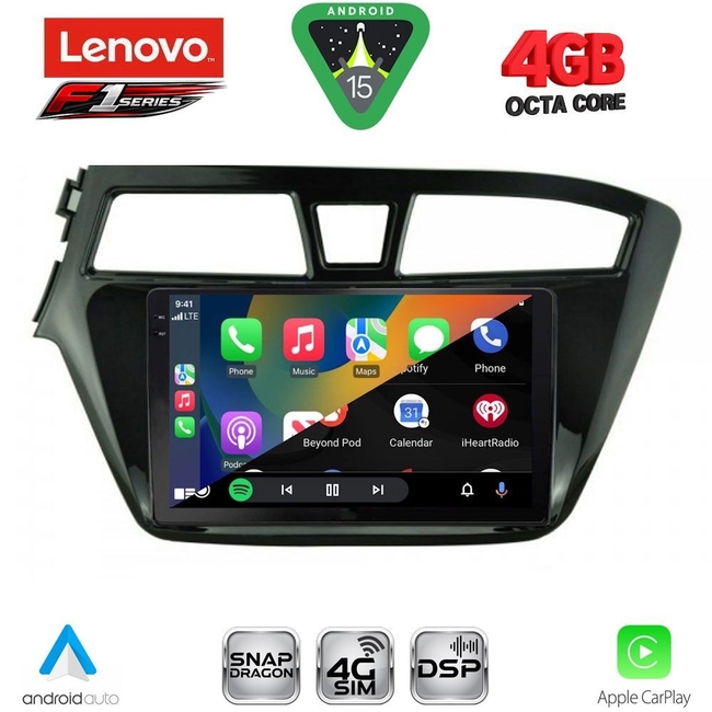 LENOVO SSQ 9229_CPA (9inc) MULTIMEDIA TABLET for HYUNDAI i20 mod. 2014-2018