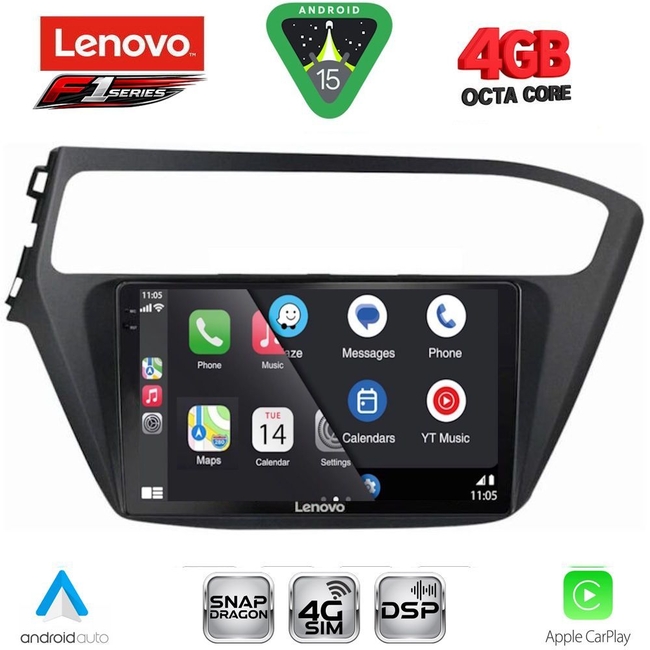 LENOVO SSQ 9230_CPA (9inc) MULTIMEDIA TABLET for HYUNDAI i20 mod. 2018-2021