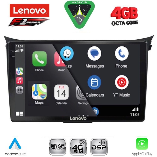 LENOVO SSQ 9232_CPA (9inc) MULTIMEDIA TABLET for HYUNDAI i30  mod. 2012-2017