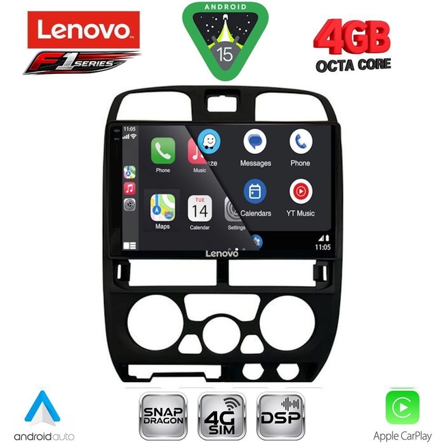 LENOVO SSQ 9253BL_CPA (9inc) MULTIMEDIA TABLET for ISUZU D-MAX mod. 2002-2008 (BLACK)