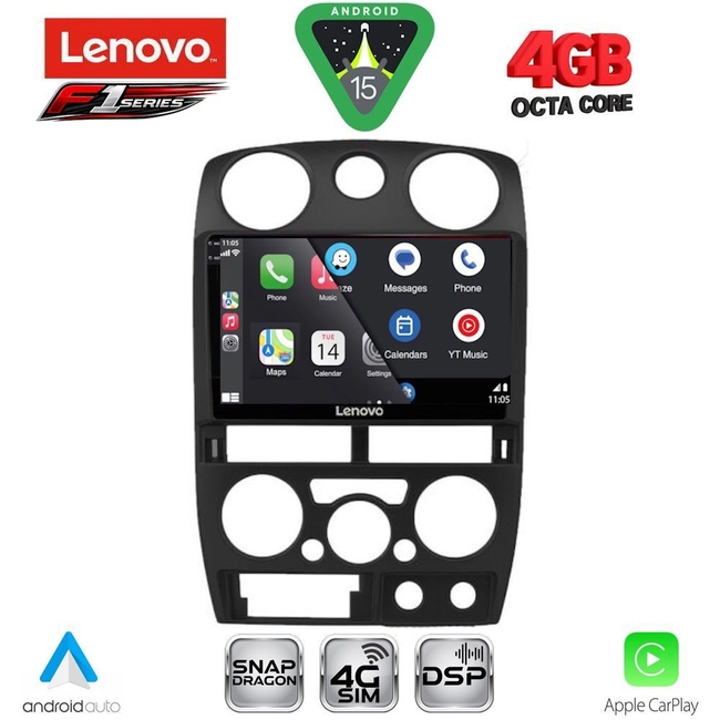 LENOVO SSQ 9254BL_CPA (9inc) MULTIMEDIA TABLET for ISUZU D-MAX mod. 2008-2012 (BLACK)