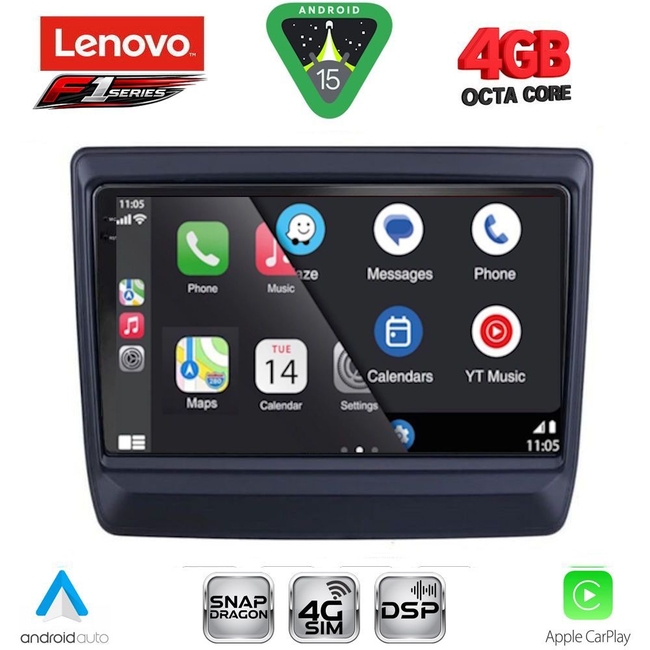 LENOVO SSQ 9256_CPA (9inc) MULTIMEDIA TABLET for ISUZU DMAX mod. 2020-2026
