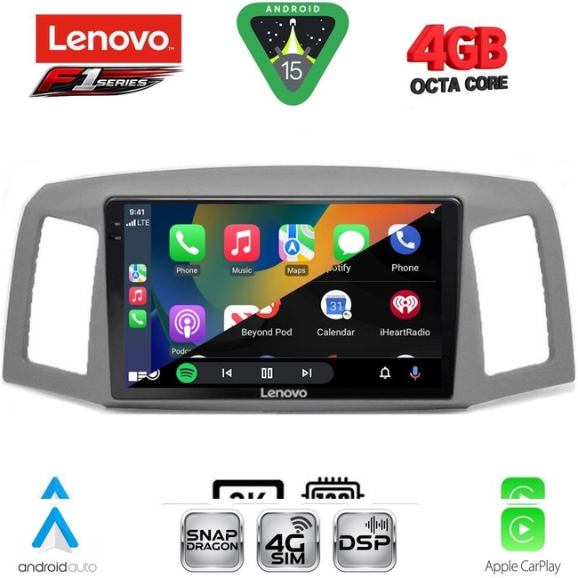 LENOVO SSQ 9281_CPA (10inc) MULTIMEDIA TABLET for JEEP GRAND CHEROKEE mod. 2005-2007