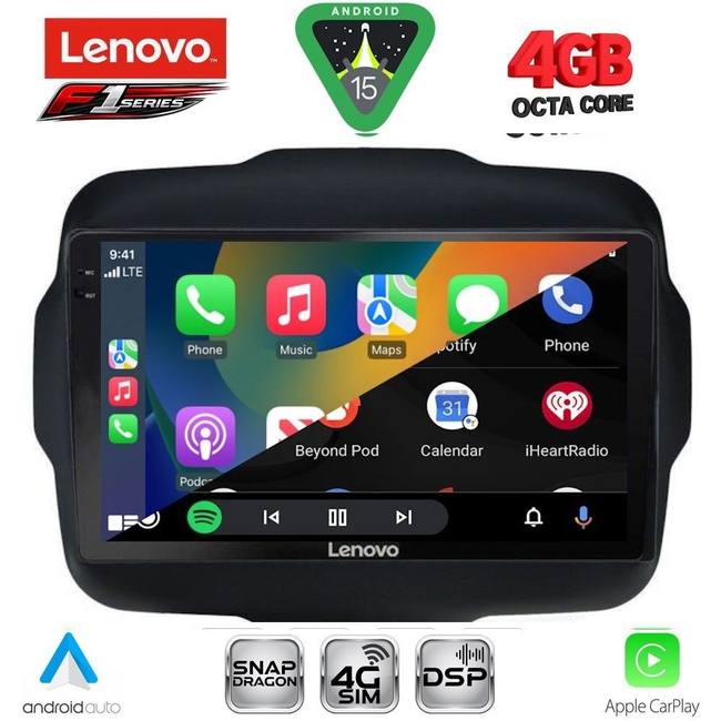 LENOVO SSQ 9290_CPA (9inc) MULTIMEDIA TABLET for JEEP RENEGADE  mod. 2014-2022