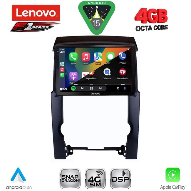 LENOVO SSQ 9318_CPA (10inc) MULTIMEDIA TABLET for KIA SORENTO mod. 2009-2014