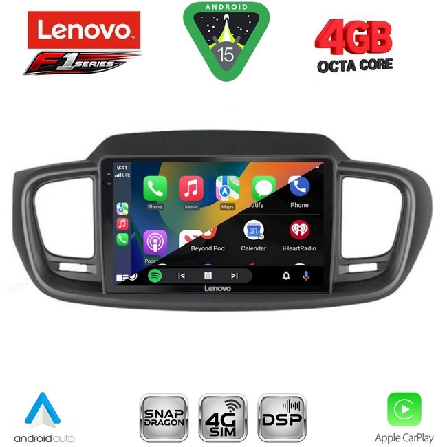 LENOVO SSQ 9319_CPA (10inc) MULTIMEDIA TABLET for KIA SORENTO mod. 2014-2020