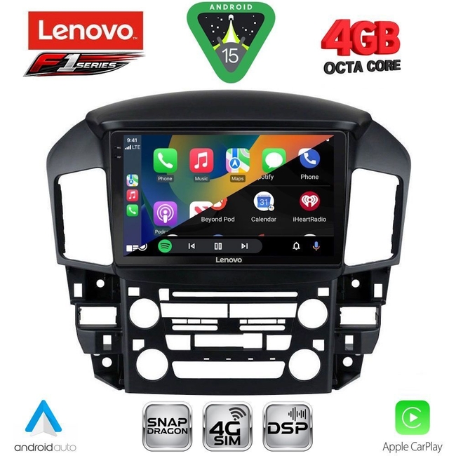 LENOVO SSQ 9344_CPA (9inc) MULTIMEDIA TABLET for LEXUS RX 300 mod. 1998-2003