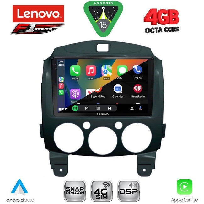 LENOVO SSQ 9361_CPA (9inc) MULTIMEDIA TABLET for MAZDA 2  mod. 2007-2014