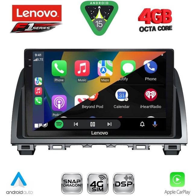 LENOVO SSQ 9378_CPA (9inc) MULTIMEDIA TABLET for MAZDA 6 mod. 2012-2017