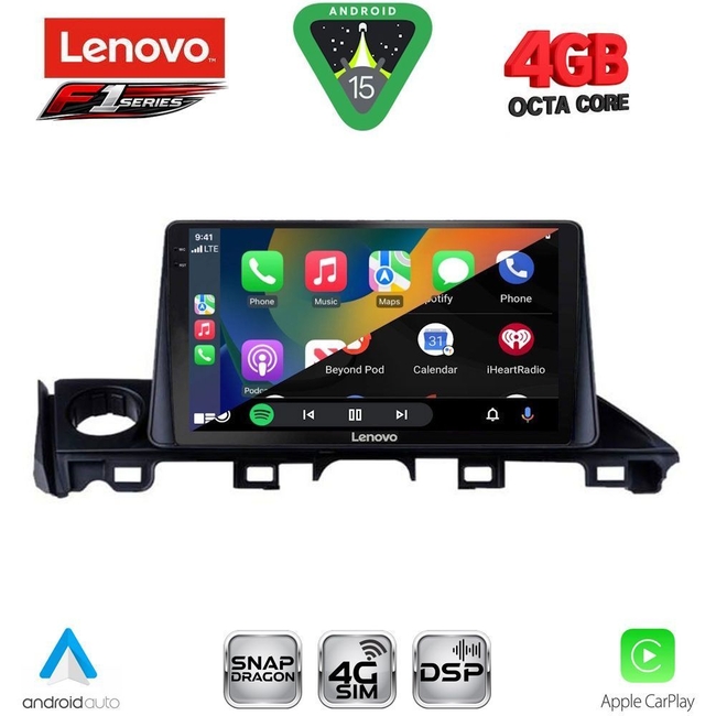 LENOVO SSQ 9379_CPA (9inc) MULTIMEDIA TABLET for MAZDA 6 mod. 2017-2020