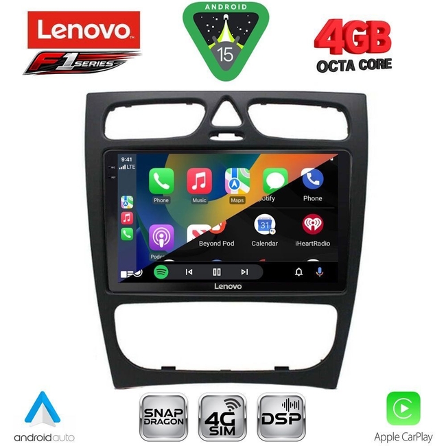 LENOVO SSQ 9402_CPA (9inc) MULTIMEDIA TABLET for MERCEDES C (W203) mod. 1999-2004
