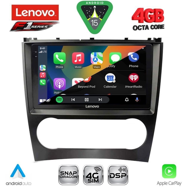 LENOVO SSQ 9404_CPA (9inc) MULTIMEDIA TABLET for MERCEDES C – CLK (W203-209) mod. 2004-2008