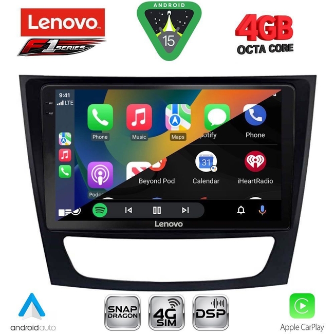 LENOVO SSQ 9408_CPA (9inc) MULTIMEDIA TABLET for MERCEDES E (W211) – CLS (W219) mod. 2003-2009