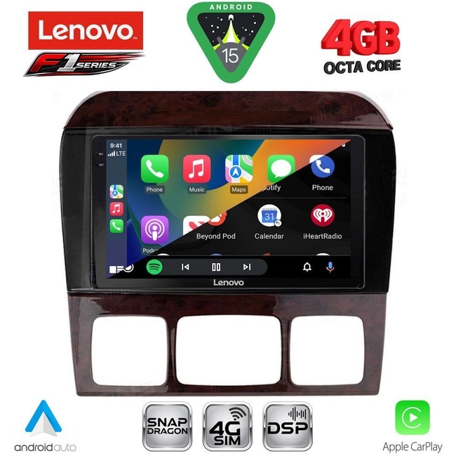 LENOVO SSQ 9426_CPA (9inc) MULTIMEDIA TABLET for MERCEDES  S  W220  mod. 1998-2005