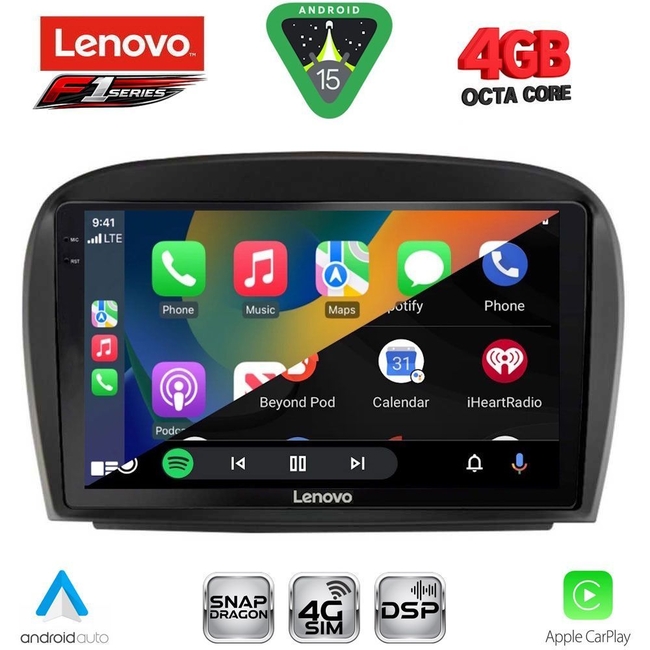 LENOVO SSQ 9427_CPA (9inc) MULTIMEDIA TABLET for MERCEDES SL (R230) FACELIFT mod. 2006-2012