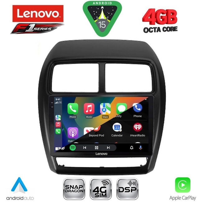 LENOVO SSQ 9431_CPA (9inc) MULTIMEDIA TABLET for MITSUBISHI ASX mod. 2020-2023
