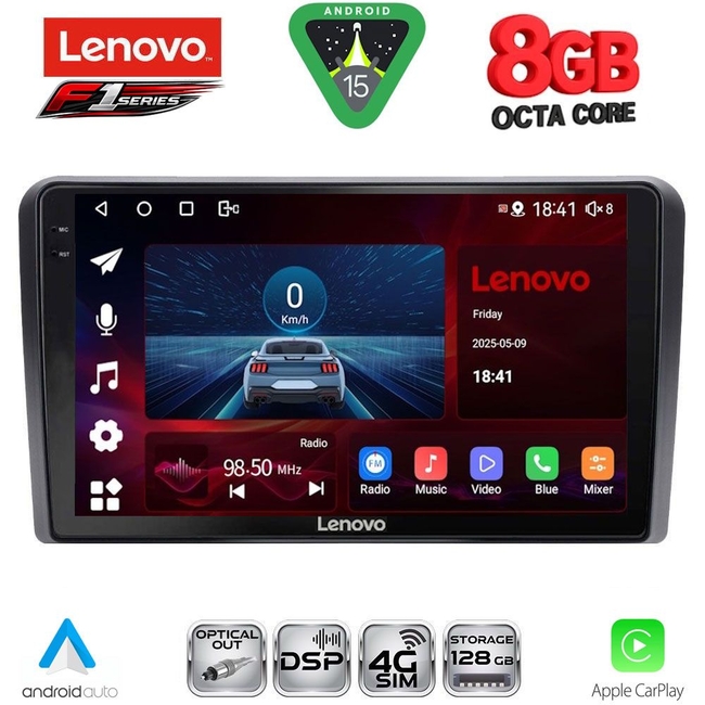 LENOVO SSQ 9441_CPA (9inc) MULTIMEDIA TABLET for MITSUBISHI OUTLANDER mod. 2001-2005