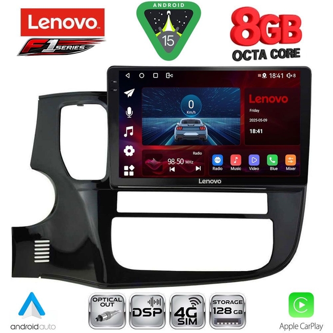 LENOVO SSQ 9443_CPA (10inc) MULTIMEDIA TABLET for MITSUBISHI OUTLANDER mod. 2013-2020