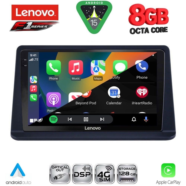 LENOVO SSQ 9445_CPA (9inc) MULTIMEDIA TABLET for MITSUBISHI PAJERO mod. 1999-2006