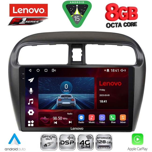 LENOVO SSQ 9448_CPA (9inc) MULTIMEDIA TABLET for MITSUBISHI SPACESTAR mod. 2013-2020