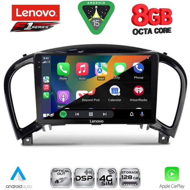 LENOVO SSQ 9452_CPA (9inc) MULTIMEDIA TABLET for NISSAN JUKE mod. 2009-2020