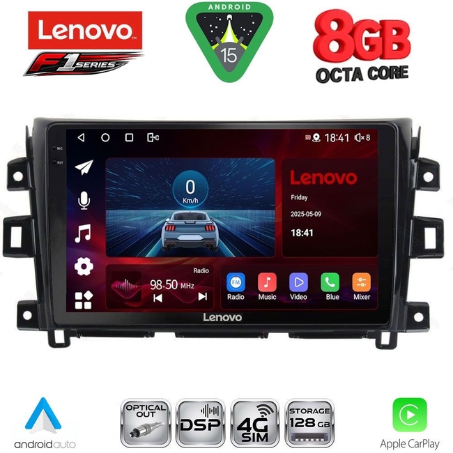 LENOVO SSQ 9456_CPA (10inc) MULTIMEDIA TABLET for NISSAN NAVARA mod. 2016-2025