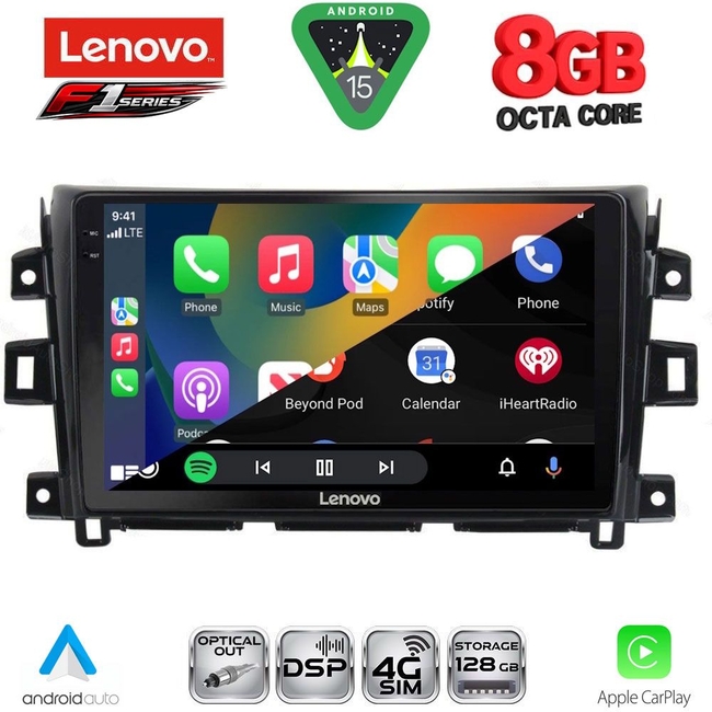 LENOVO SSQ 9456_CPA (10inc) MULTIMEDIA TABLET for NISSAN NAVARA mod. 2016-2025