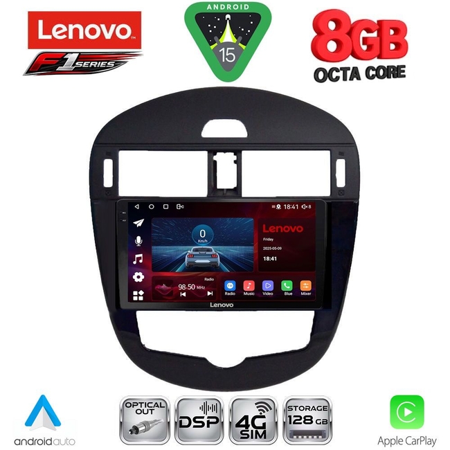 LENOVO SSQ 9470_CPA CLIMA (9inc) MULTIMEDIA TABLET for NISSAN PULSAR mod. 2014-2020