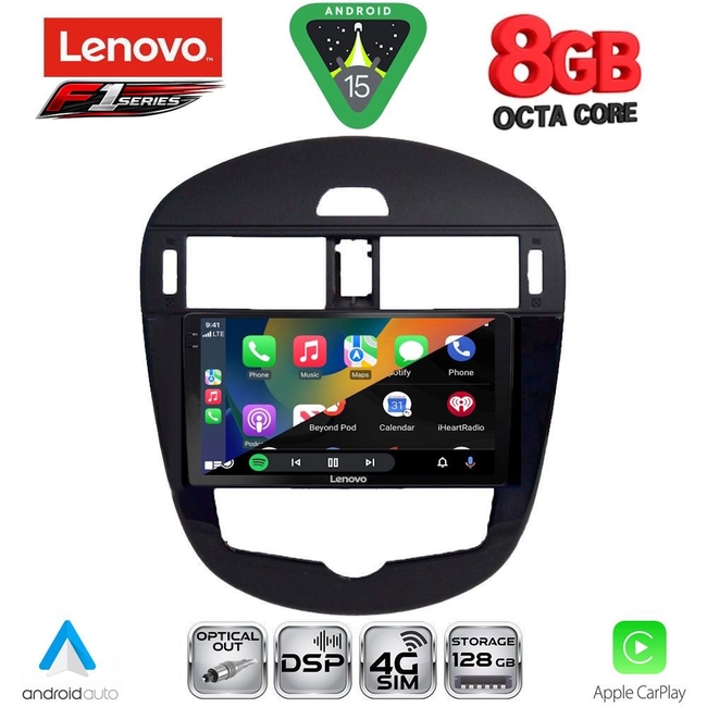 LENOVO SSQ 9470_CPA CLIMA (9inc) MULTIMEDIA TABLET for NISSAN PULSAR mod. 2014-2020
