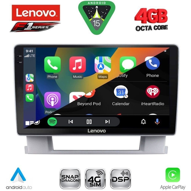 LENOVO SSQ 9482_CPA (9inc) MULTIMEDIA TABLET for OPEL ASTRA J mod. 2010-2016