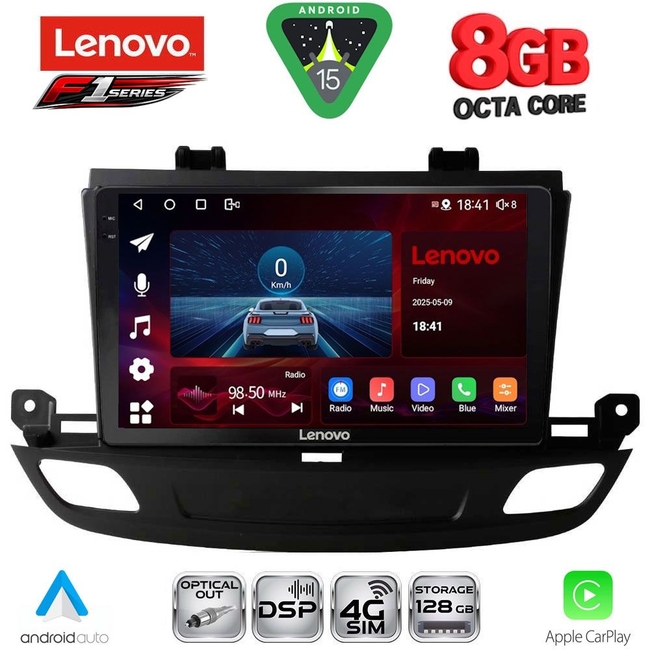 LENOVO SSQ 9493_CPA (9inc) MULTIMEDIA TABLET for OPEL INSIGNIA mod. 2018-2024