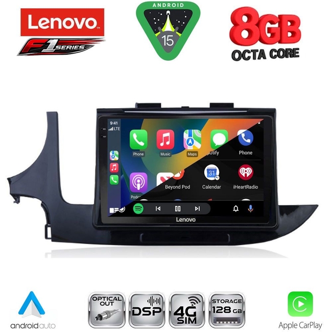 LENOVO SSQ 9497_CPA (9inc) MULTIMEDIA TABLET for OPEL MOKKA mod. 2016-2021